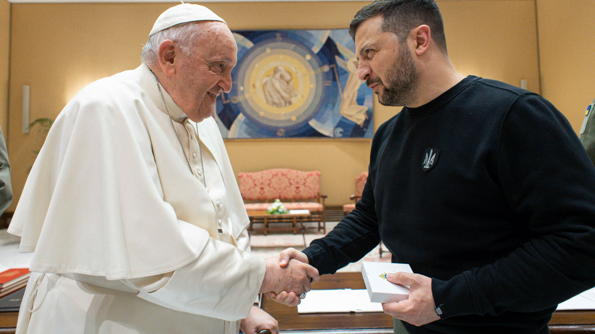 Zelensky Ukraine Pope Francis