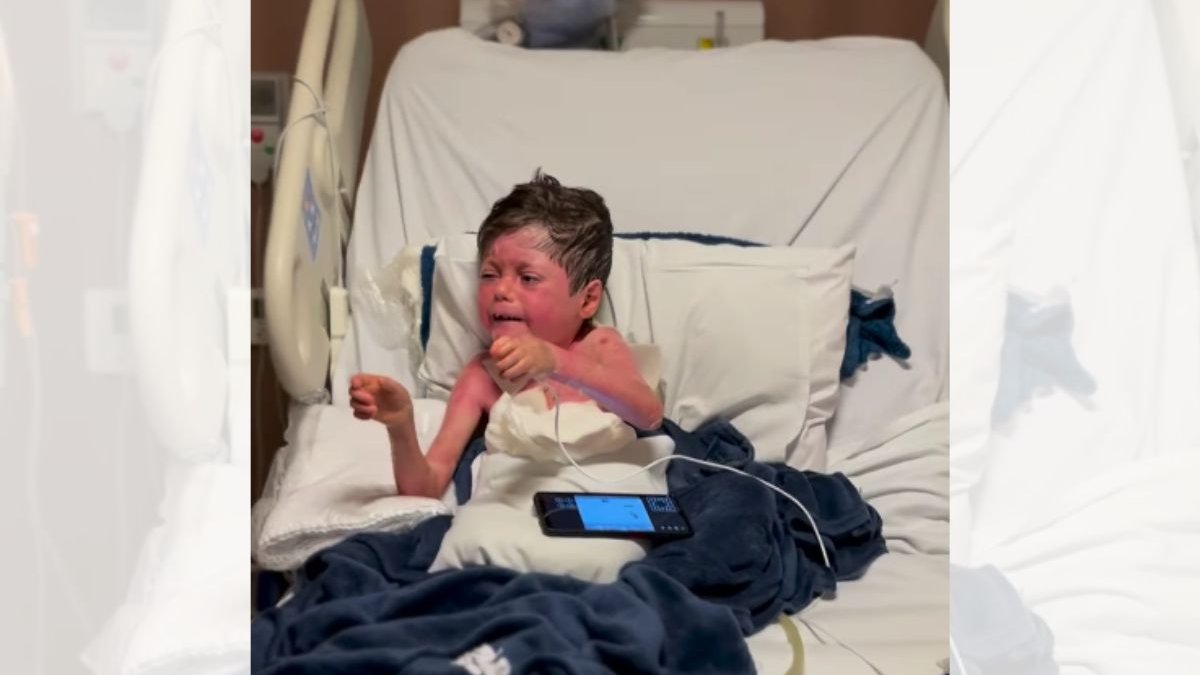 Garoto sai do coma depois de 16 dias
