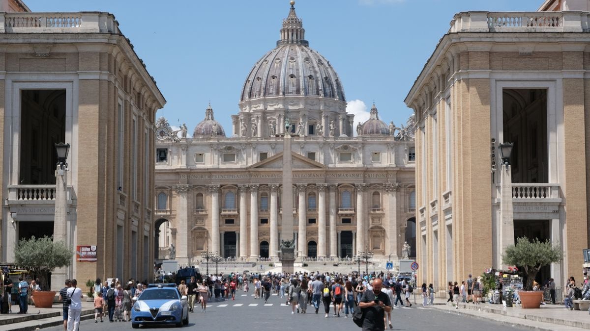Vatican, Saint-Pierre, Rome, basilique, touristes