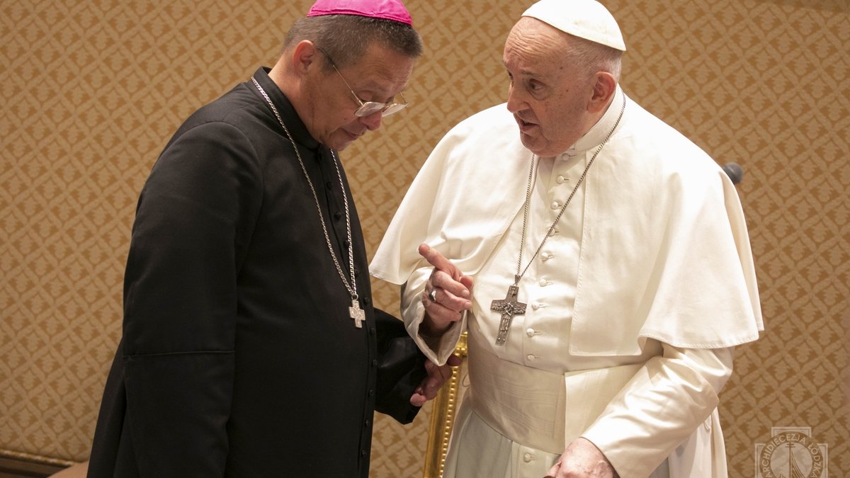 Oaza rodzin z archidiecezji łódzkiej u papieża Franciszka