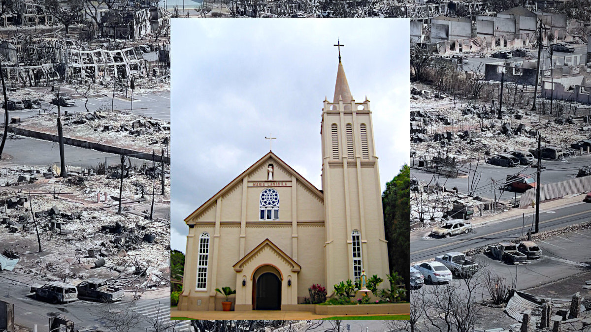 Igreja Maria Lanakila em Lahaina, Maui (Havaí)