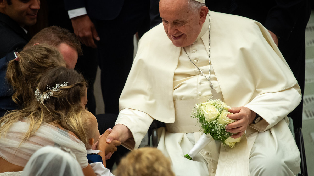 POPE-AUDIENCE-PAUL VI HALL - AUGUST 30 - 2023