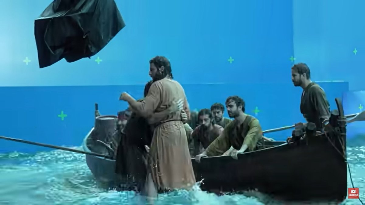 Screenshot The Chosen Walking on water scene