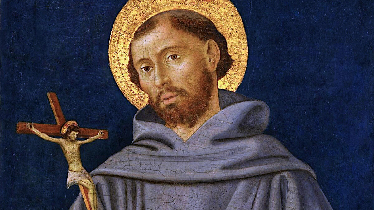 "Saint Francis of Assisi," DETAIL, Antonio de Benedetto Aquilio, Metropolitan Museum of Art