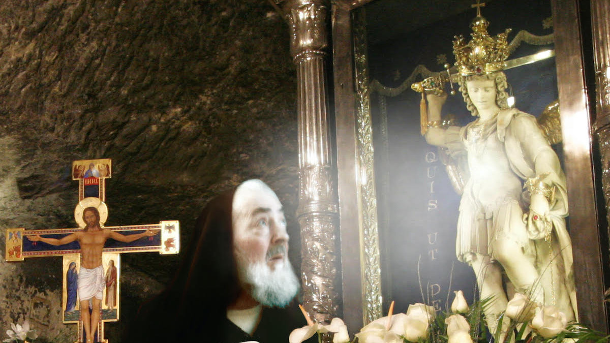 Padre Pio e São Miguel