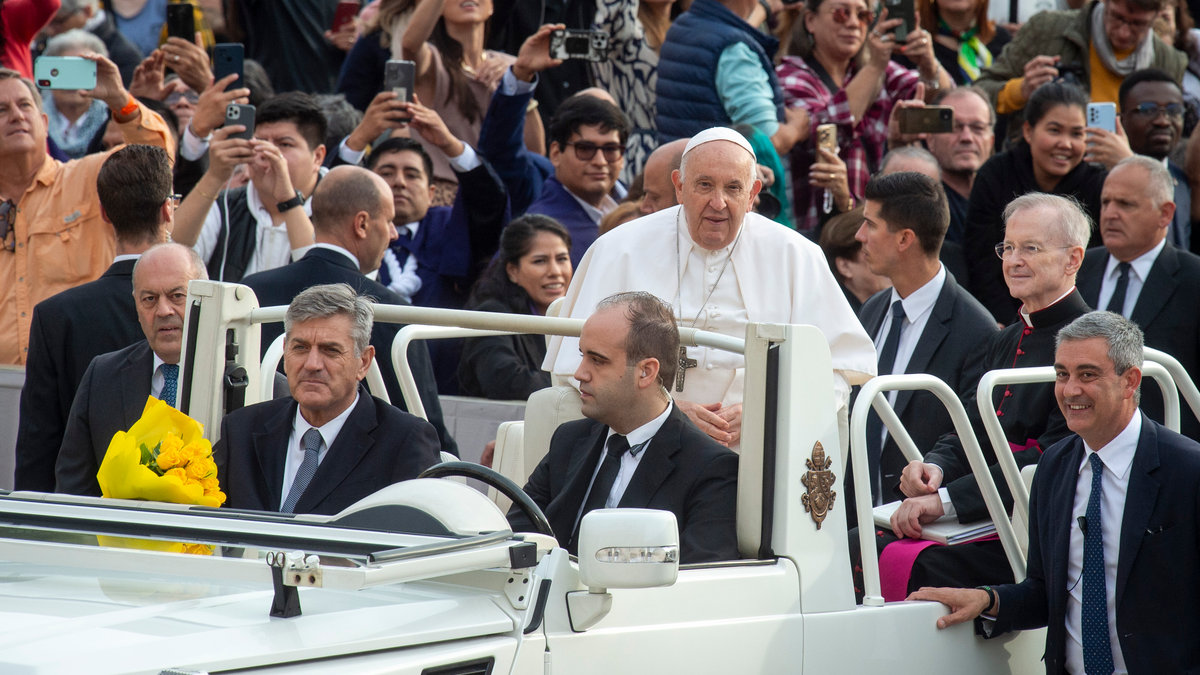 Pope Francis General Audience October 18 2023