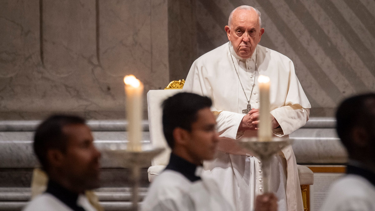 VATICAN-POPE-PRAYER-PEACE-SYNOD2023