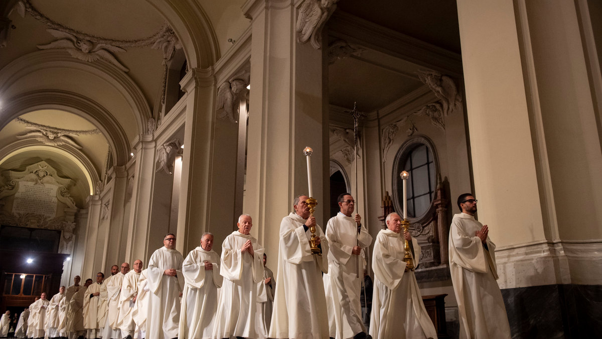 Celebration of the 1,700 years of St. John Lateran Basilica, with Cardinal Vicar Angelo De Donatis presiding over the Capitular Holy Mass.
