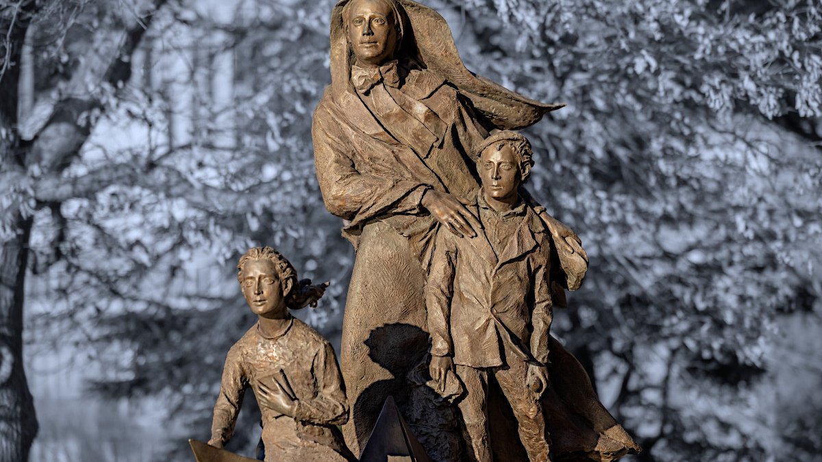 St. Mother Cabrini statue in New York City