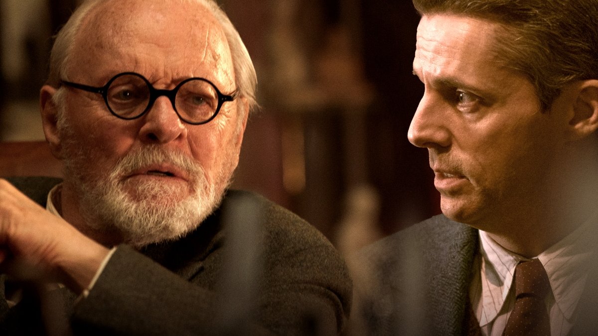 "Freud's Last Session," starring Anthony Hopkins and Matthew Goode