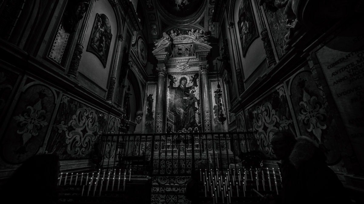 Montevergine (AV) Italy, February 02, 2020 Candlemas a Christian festival held on February 2 to commemorate the purification of the Virgin Mary and the presentation of Christ in the Temple.