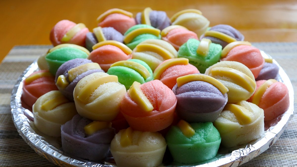 Puto Filipino Christmas treat