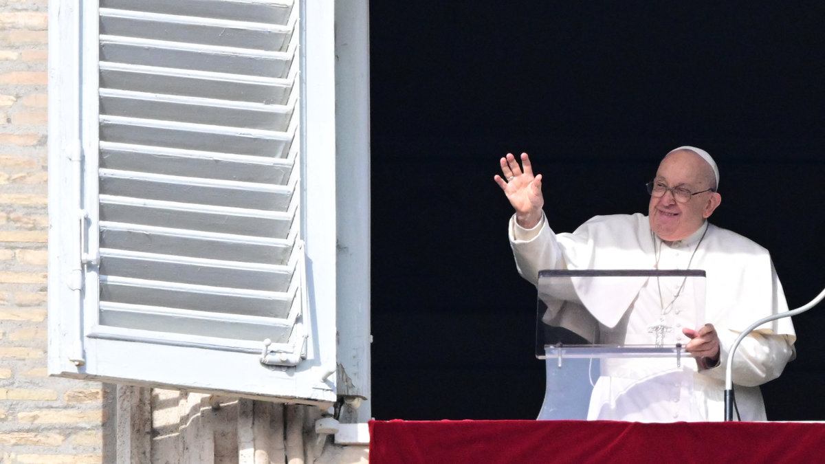Anioł Pański z Franciszkiem