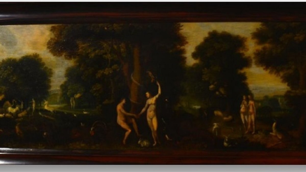 Adam and Eve painting looted by Nazis