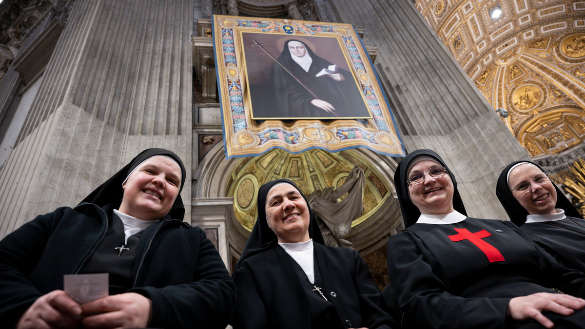 Pope Francis presides over Holy Mass and canonisation of Blessed Maria Antonia of Saint Joseph de Paz y Figueroa known as Mama Antula