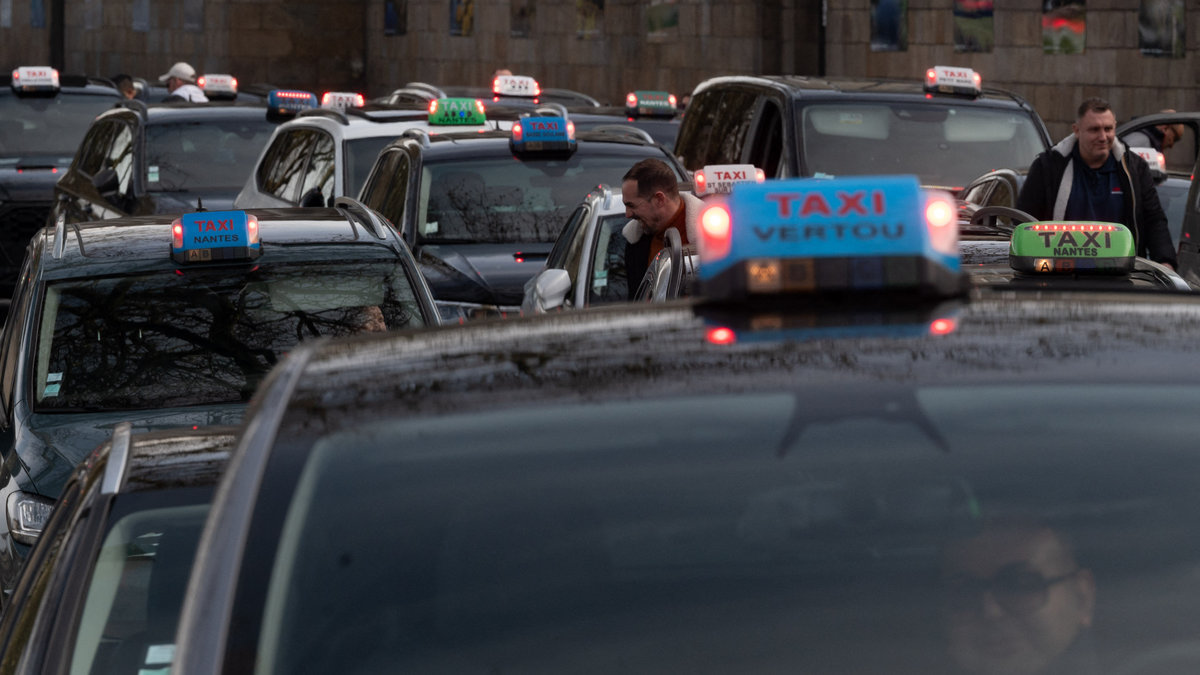 TAXI-NANTES-AFP