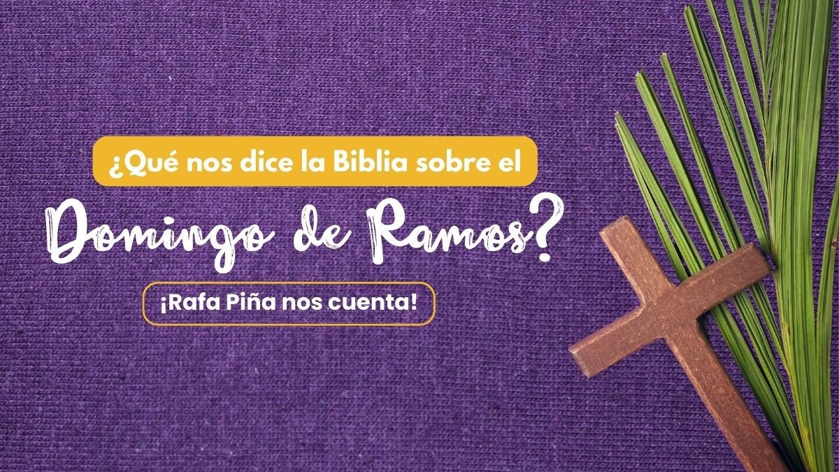 Biblia y domingo de ramos