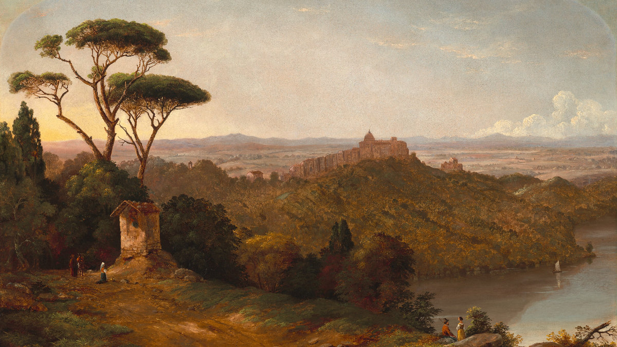 castel-gondolfo-painting-cranch-