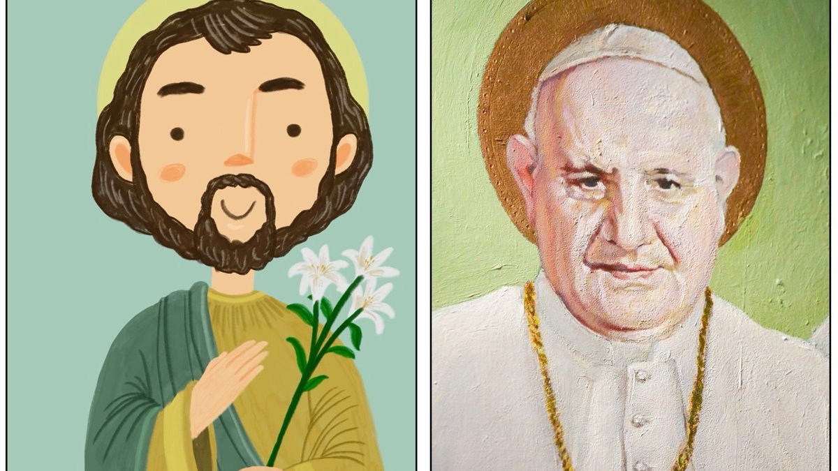 St Joseph St John XXIII