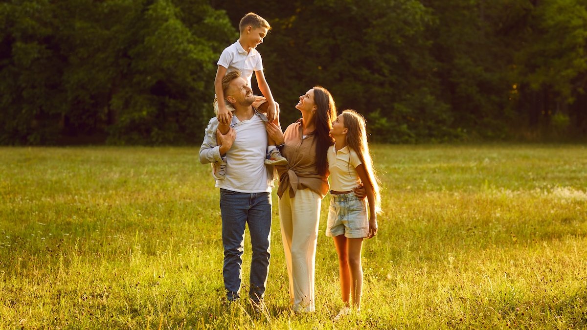 Happy family