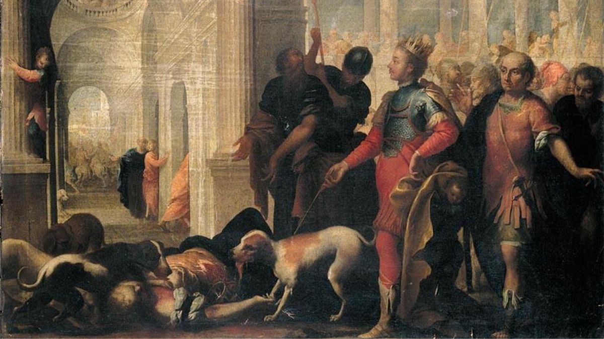 Punition-de-la-reine-Jezabel-par-Jehu-par-Andrea-Celesti