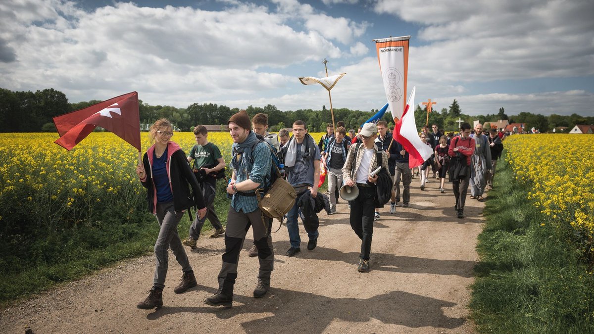 Pielgrzymka do Chartres - najliczniejsza w Europie