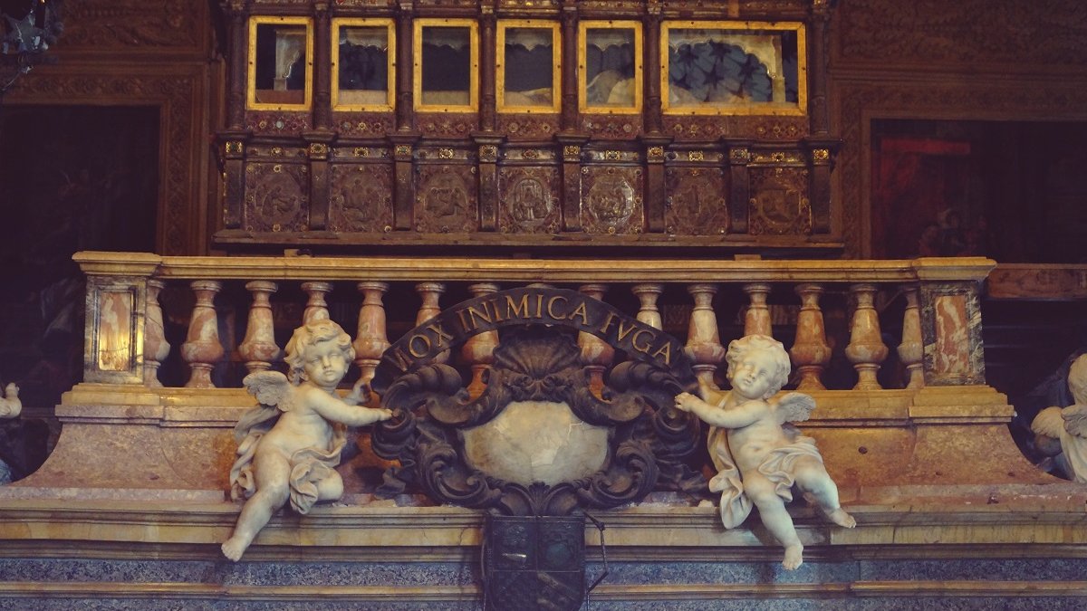 The remains of St. Francis Xavier