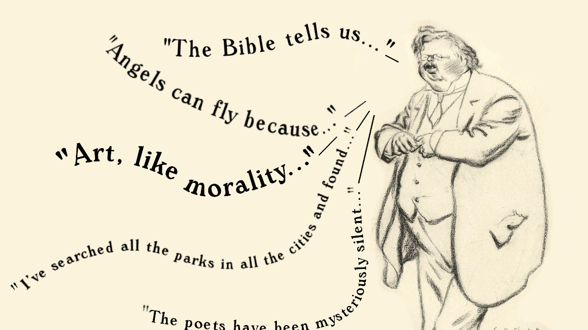 G.K. Chesterton funny quotes