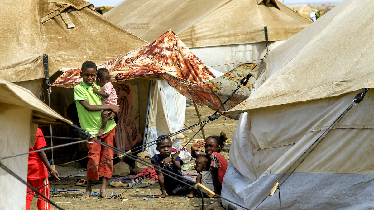 IDP CAMP IN SUDAN