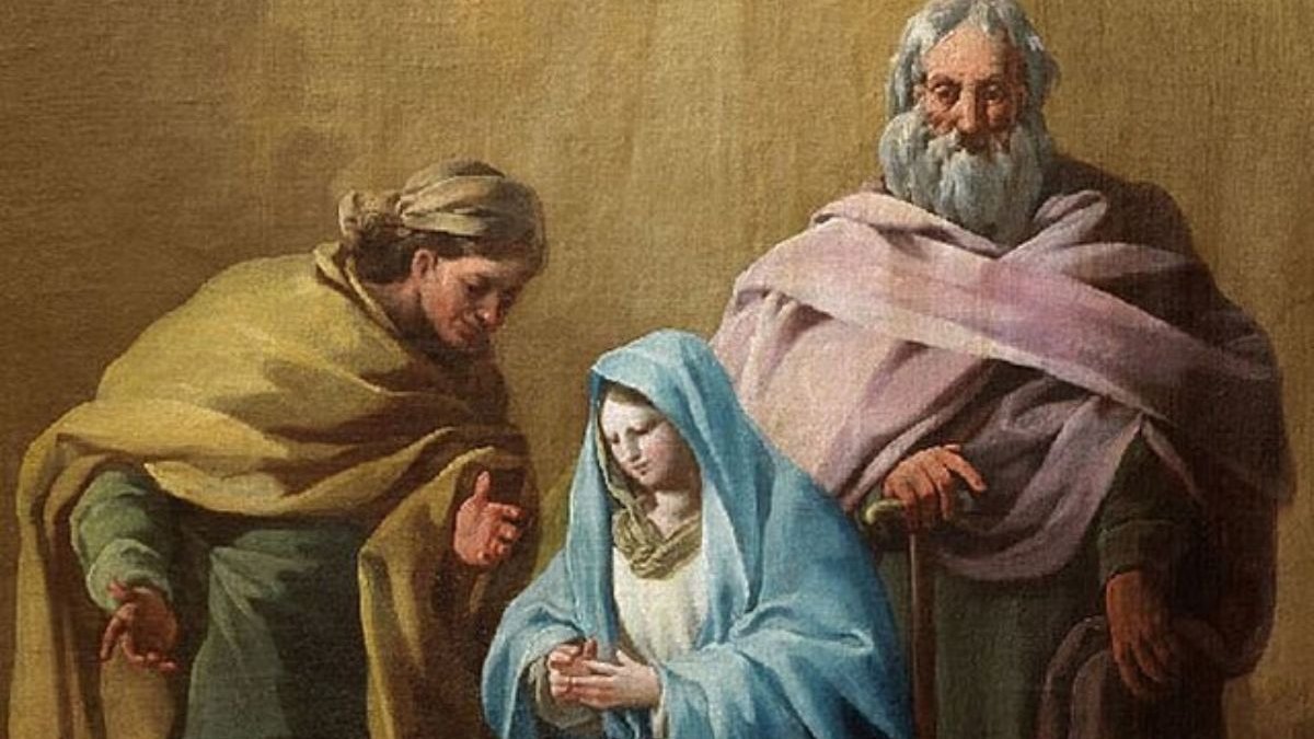 San Joaquín y santa Ana - Saint Joachim and saint Anne