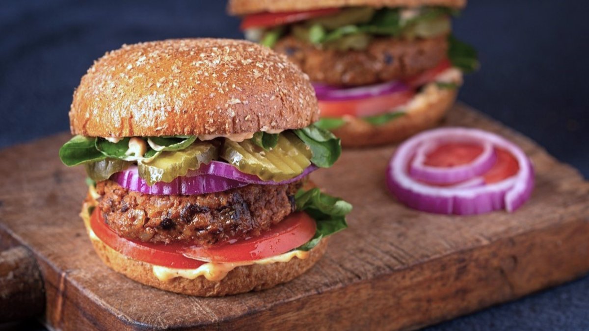 Black bean burger