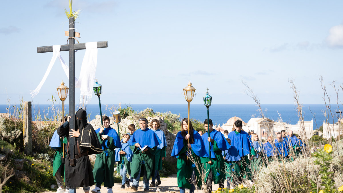SLIDE FIVE: Bonifacio Corsica - 5 churches 5 "brotherhoods" - Confraternity of Saint Erasmus - Confraternity of Saint Mary Magdalene