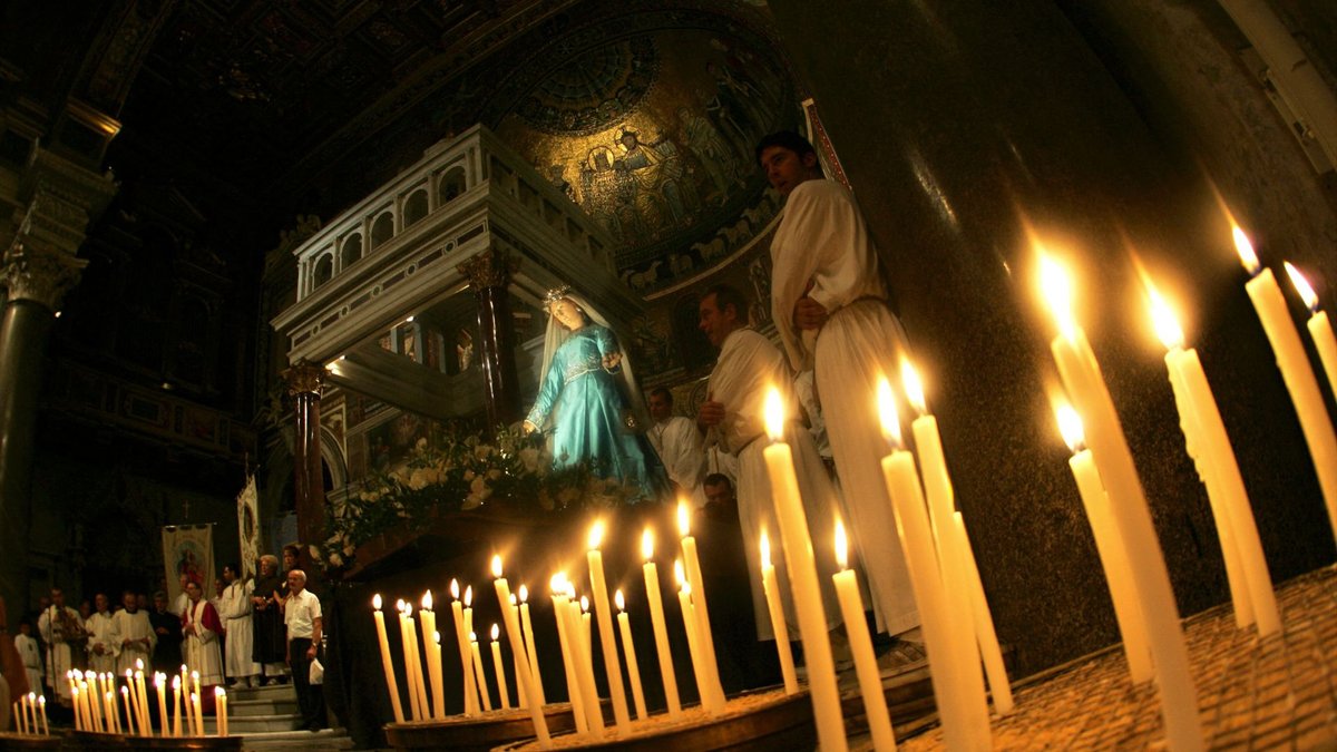 Madonna Fiumarola, czyli Matka Boża Rzeczna na Zatybrzu w Rzymie