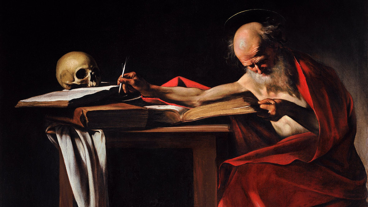 st-jerome-caravaggio-