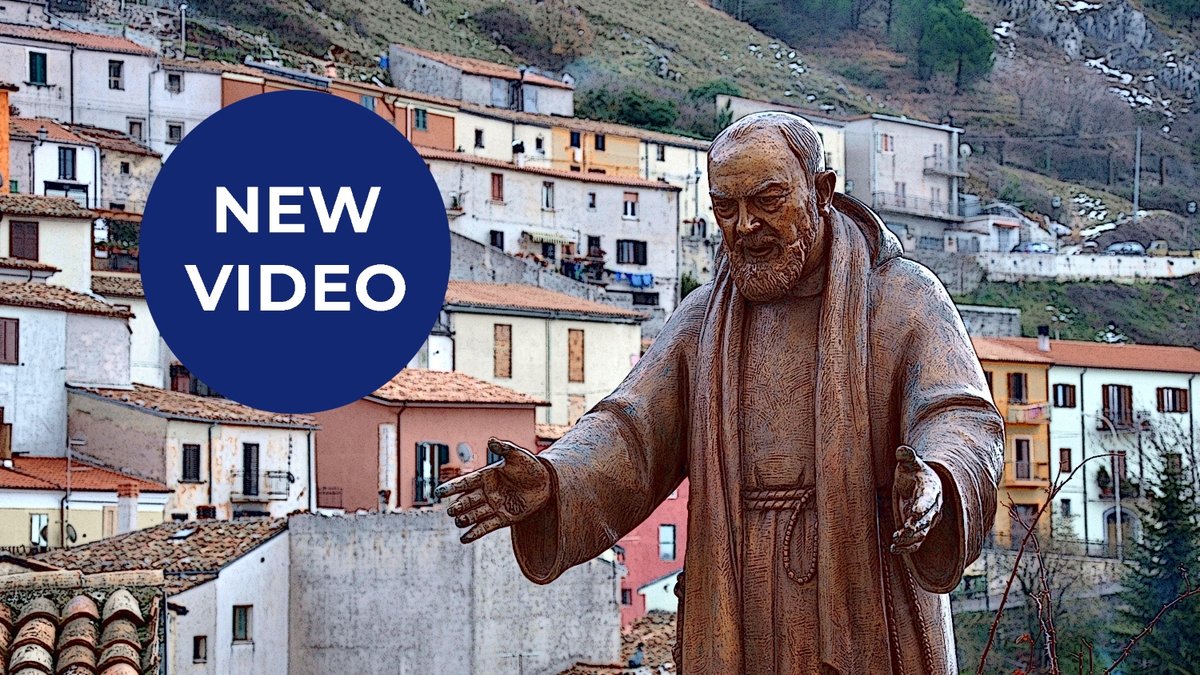 Padre Pio's last four words video