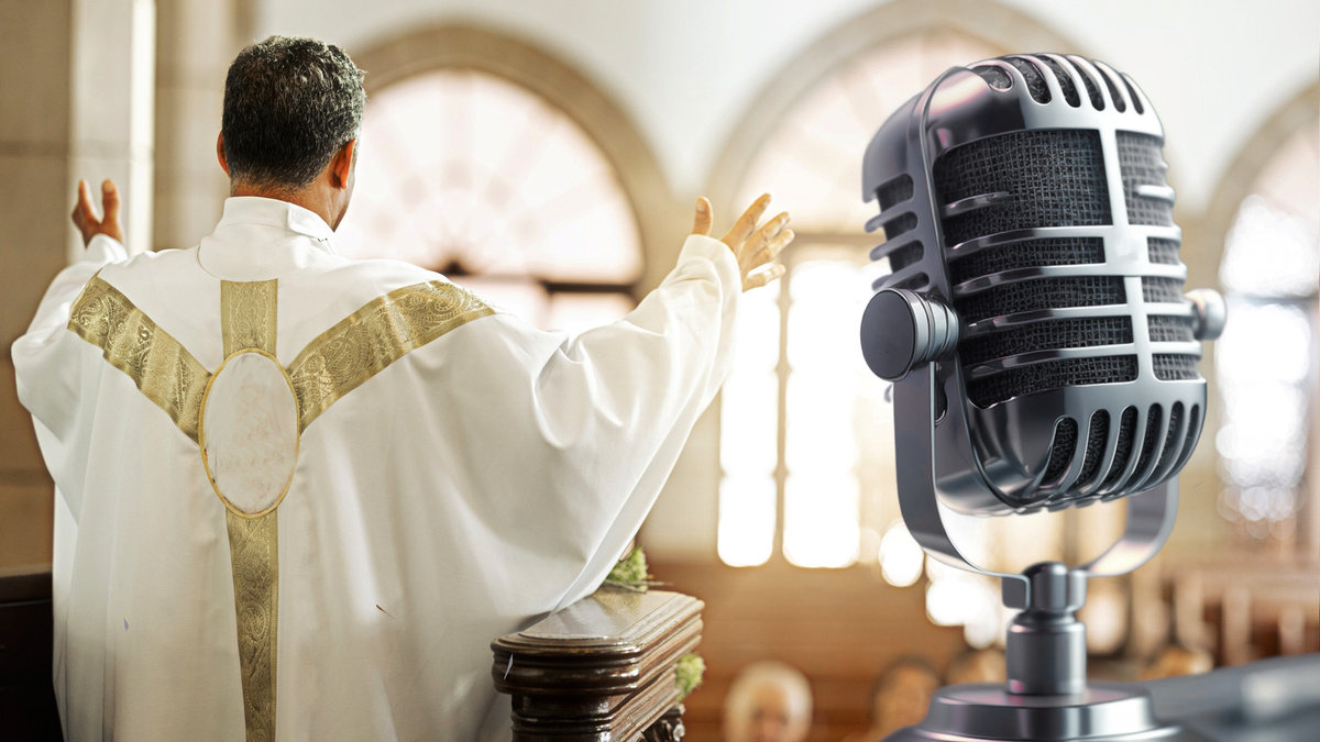 Priest homily podcast