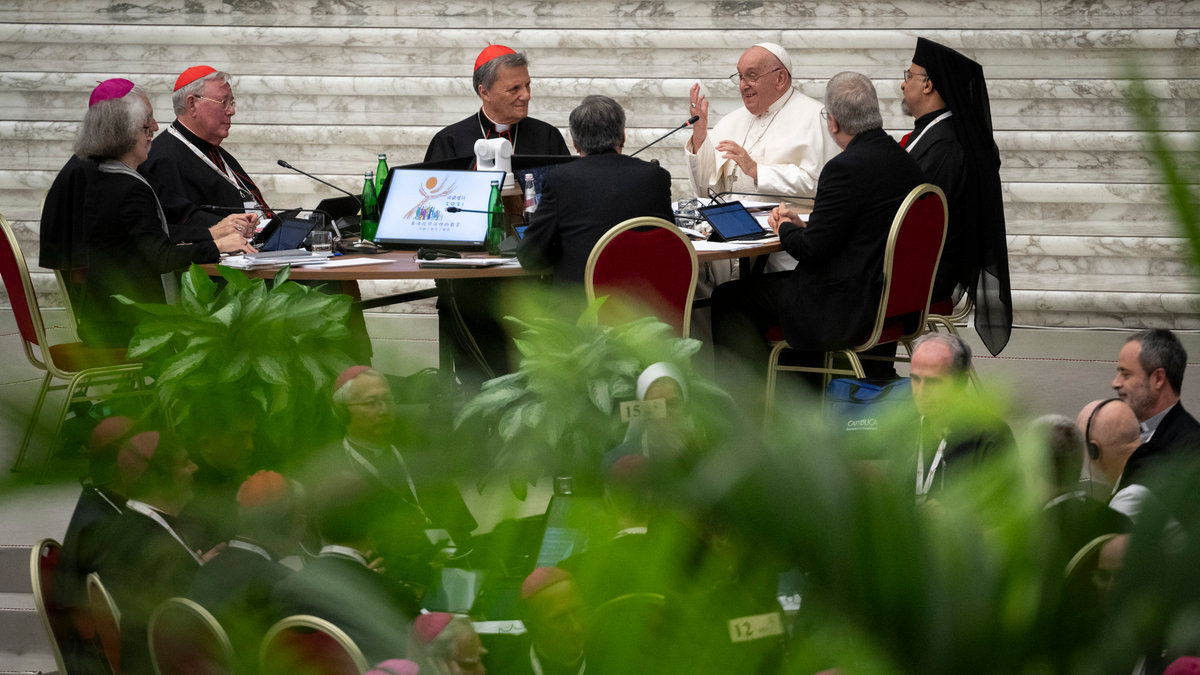 Pope Francis-Te Deum-SYNDO-Bishops-2024