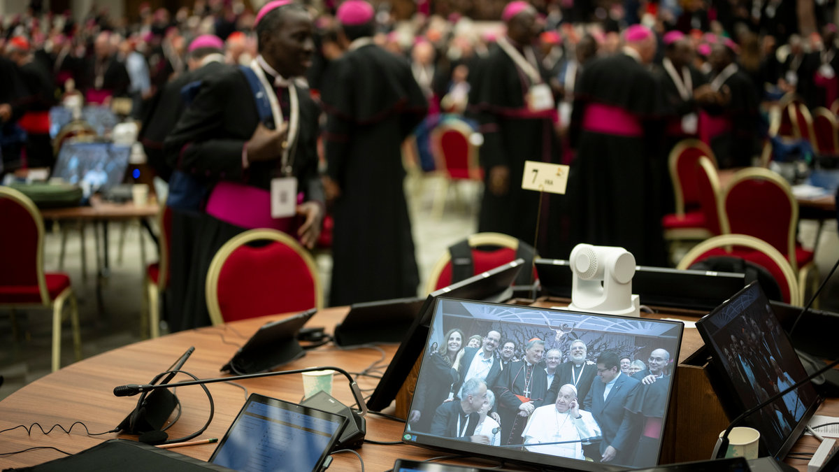 Pope Francis-Te Deum-SYNDO-Bishops-2024