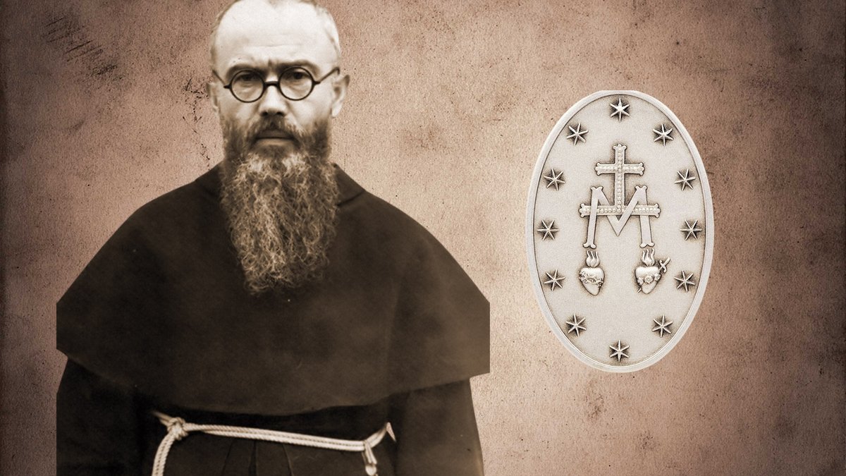 Św. Maksymilian Maria Kolbe i cudowny medalik