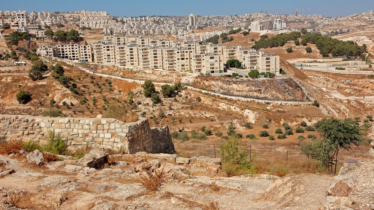 View of Beit Sahour from Shepherd's Field