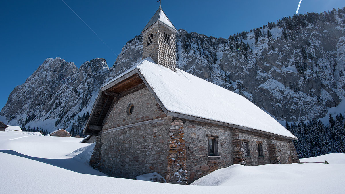 Chapelle d’Ubine à Vacheresse dans le Chablais (Haute-Savoie)