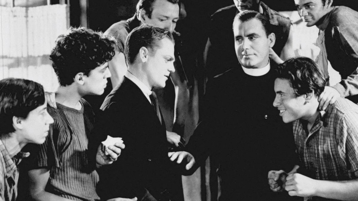 James Cagney and Pat O'Brien in Angels with Dirty Faces