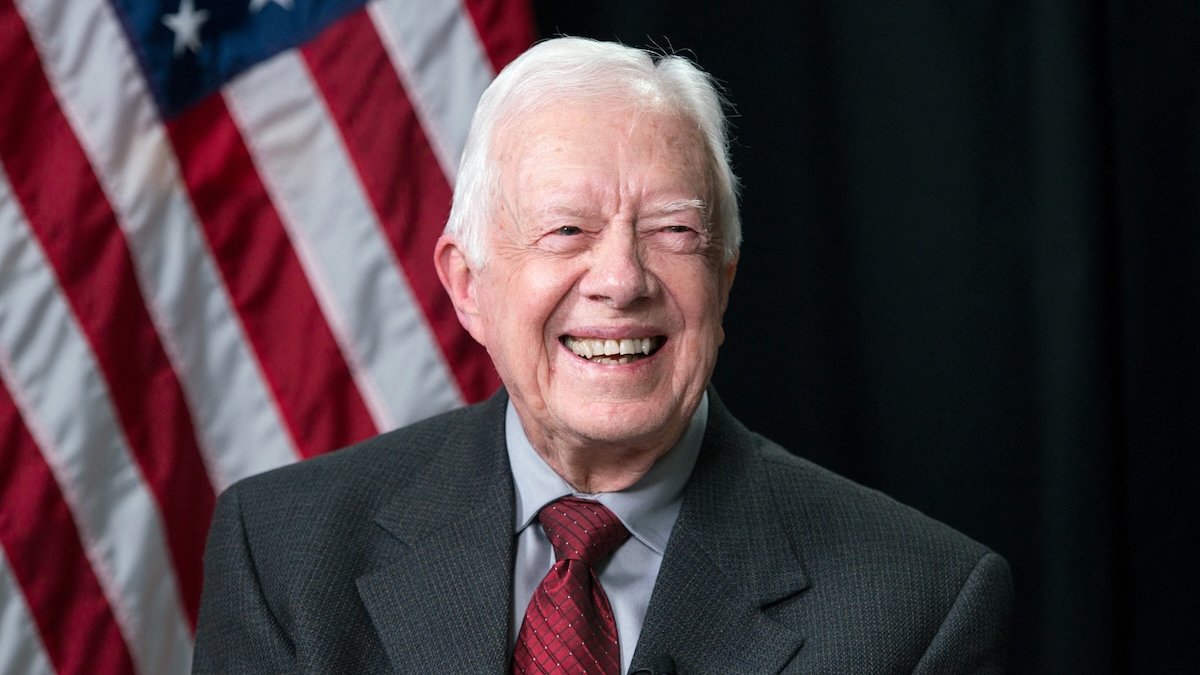 Former American President Jimmy Carter