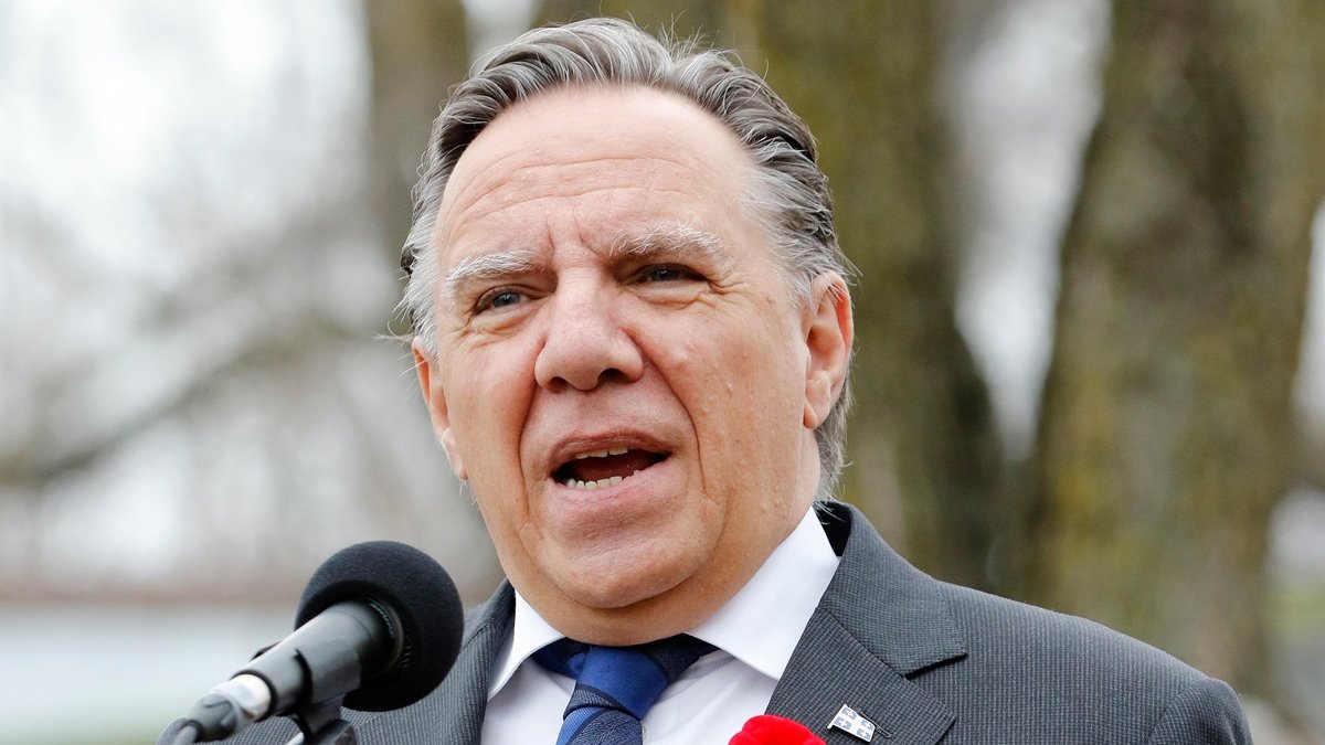 Premier François Legault, of Quebec