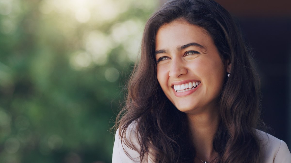 happy woman