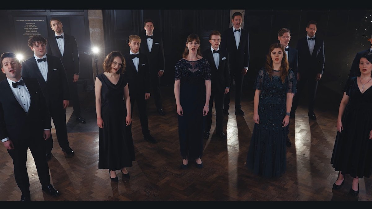 VOCES8 and Ringmasters sing "Ave Maria" by Biebl