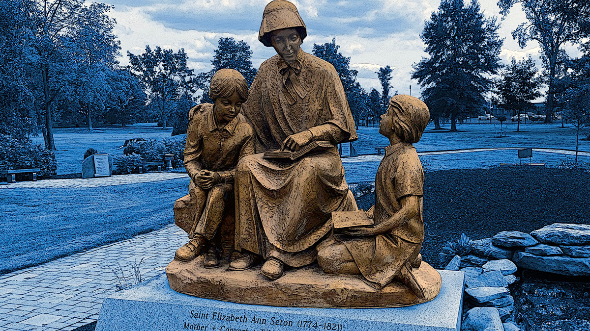 St Elizabeth Ann Seton statue, Emmitsburg, Maryland