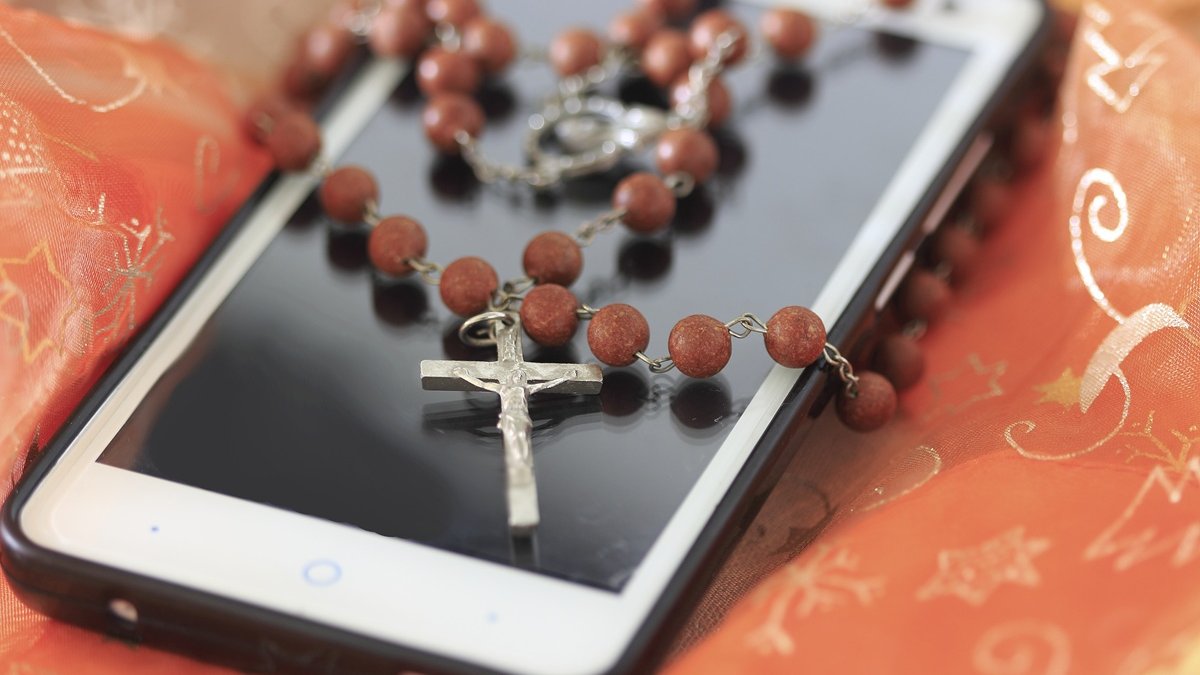 Cellphone and Rosary