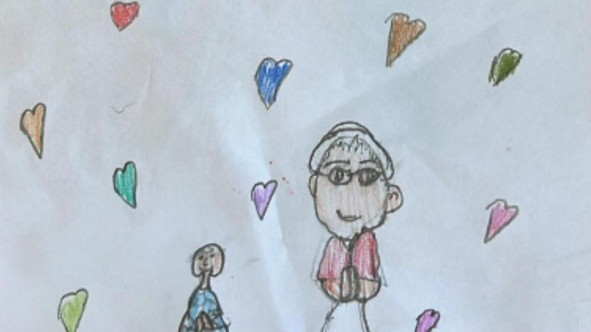 DESSIN PAPE FRANCOIS