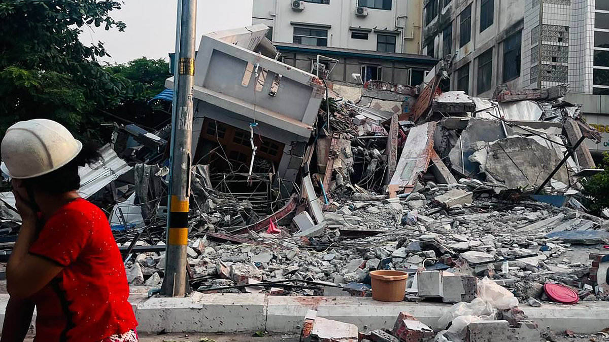 MANADALY-BIRMANIE-SEISME-AFP